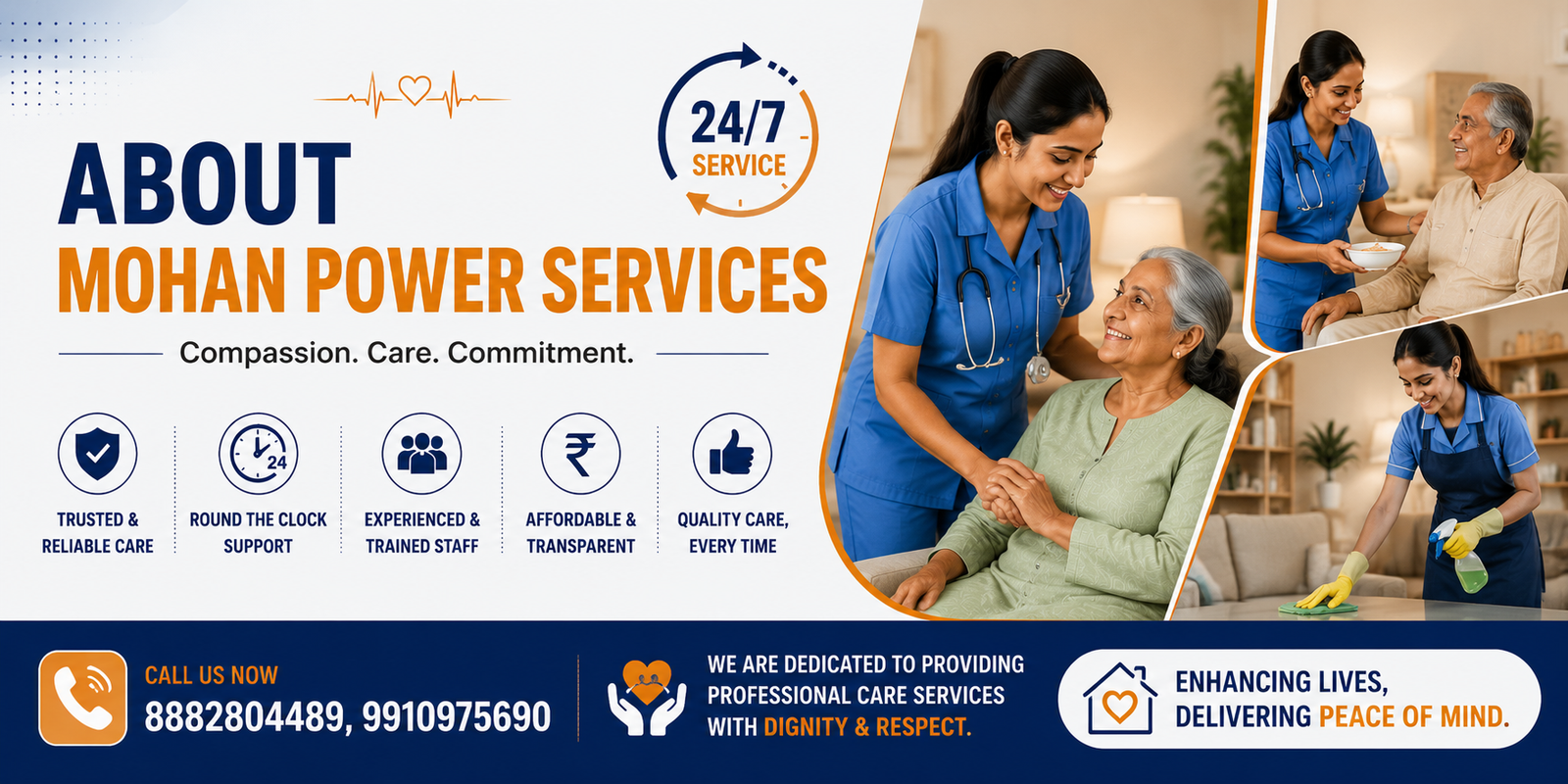 Mohan Power Services caregiver